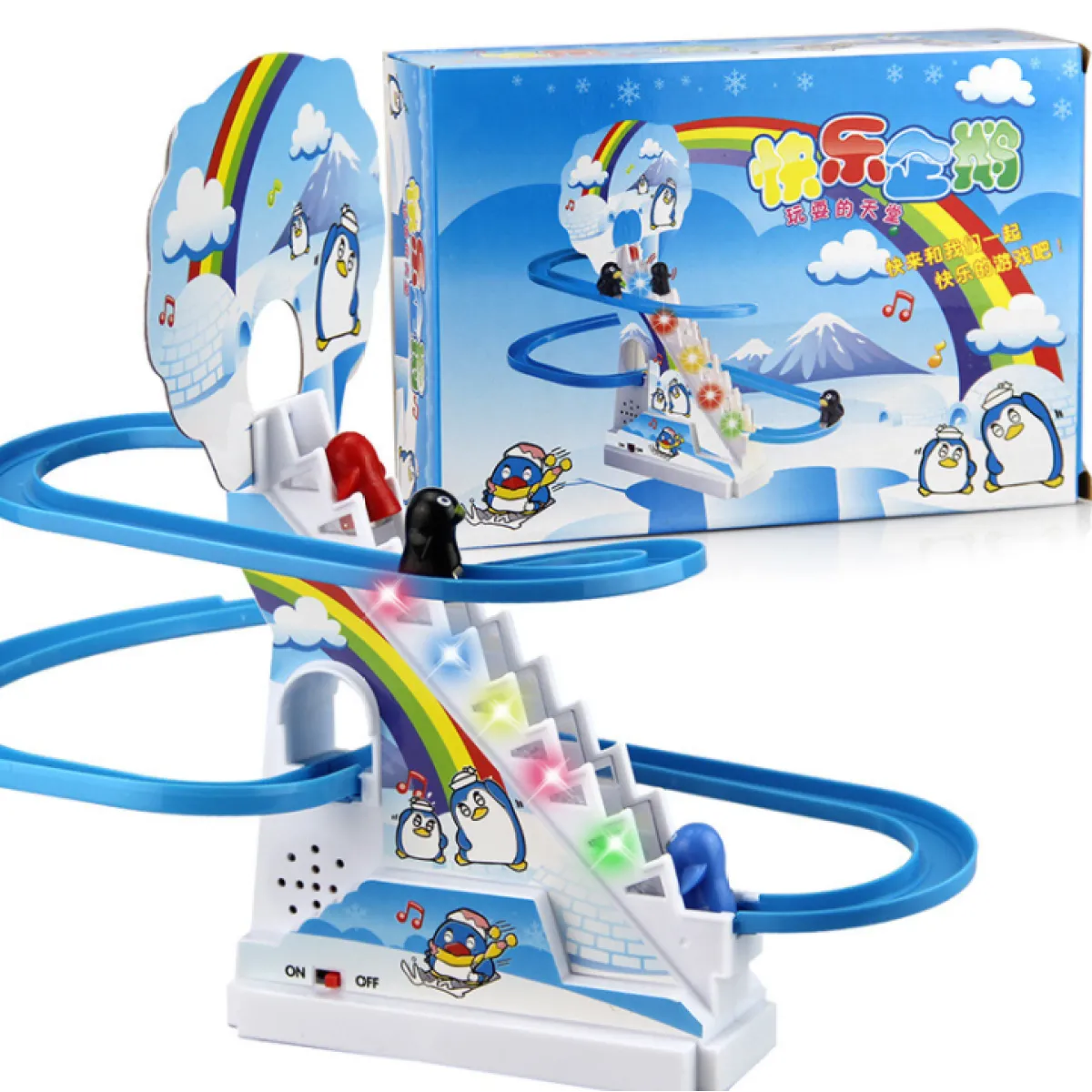 Climbing Penguin Duck Stairs Toy