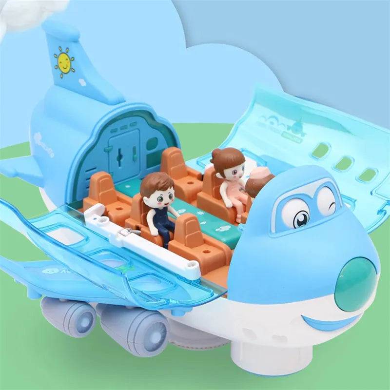 Rotating Electric Airplane Toy Kids