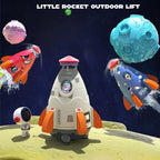 Kids Rocket Sprinkler Spinner Toy