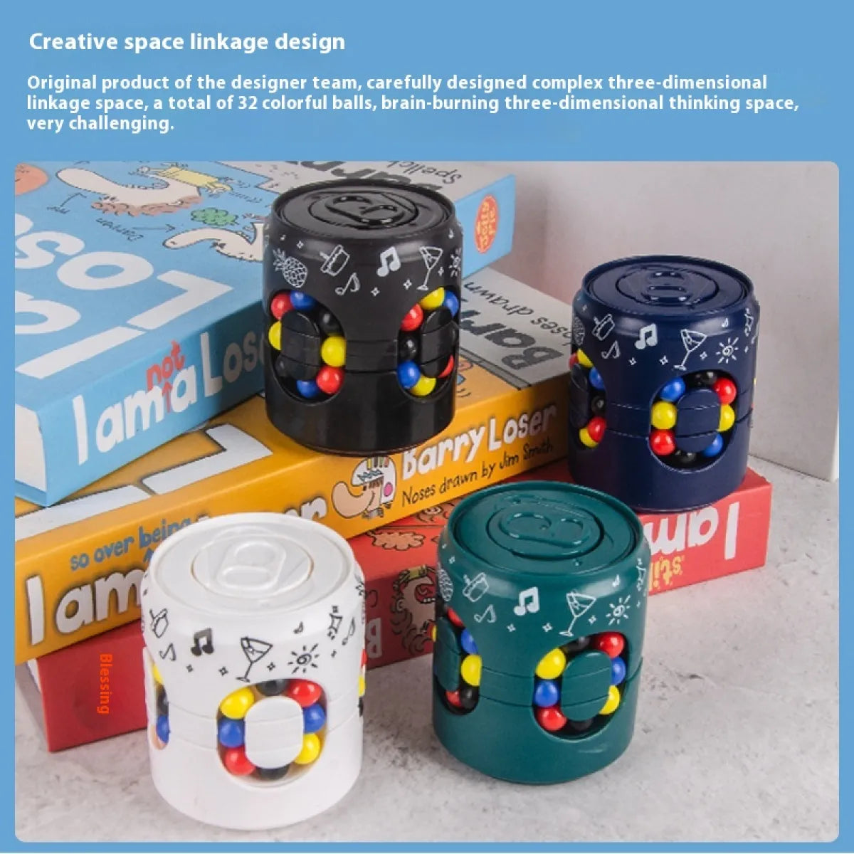 Rubik's Cube Educational Decompression Toy