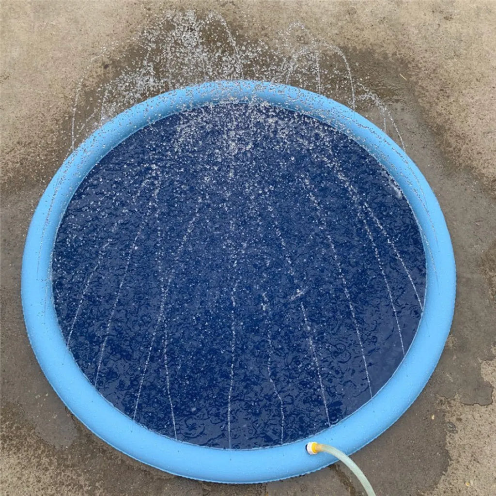 Non-Slip Kids Pets Splash Pad
