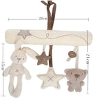 Baby Rabbit Plush Stroller Toy