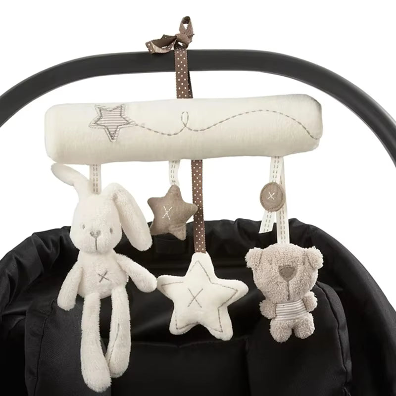 Baby Rabbit Plush Stroller Toy