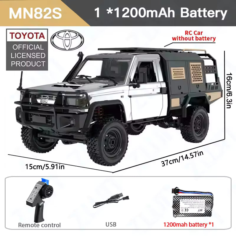 1:12 MN82S 4WD RC Off-Road Pickup Truck