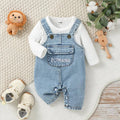 Baby Unisex 2-Piece Long-Sleeve Romper Set