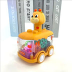 Animal Press & Go Car Toy