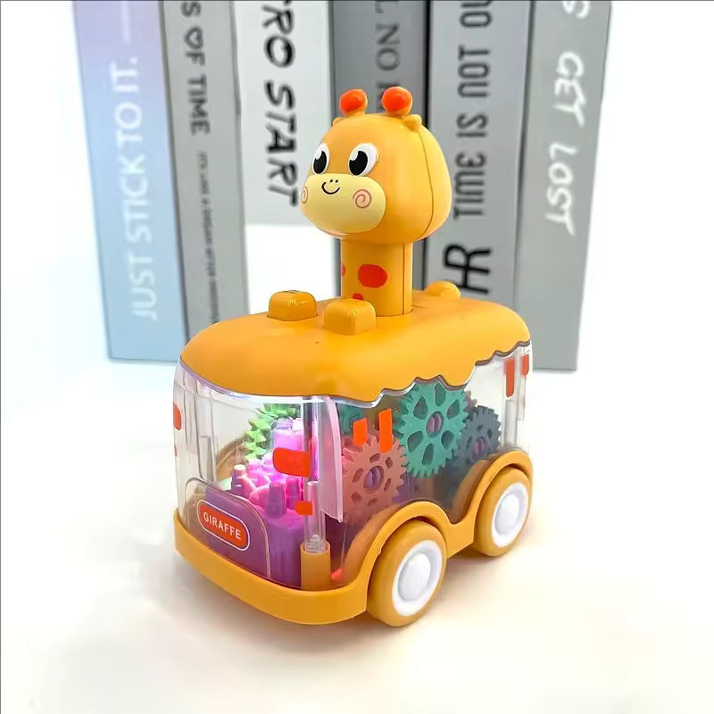 Animal Press & Go Car Toy
