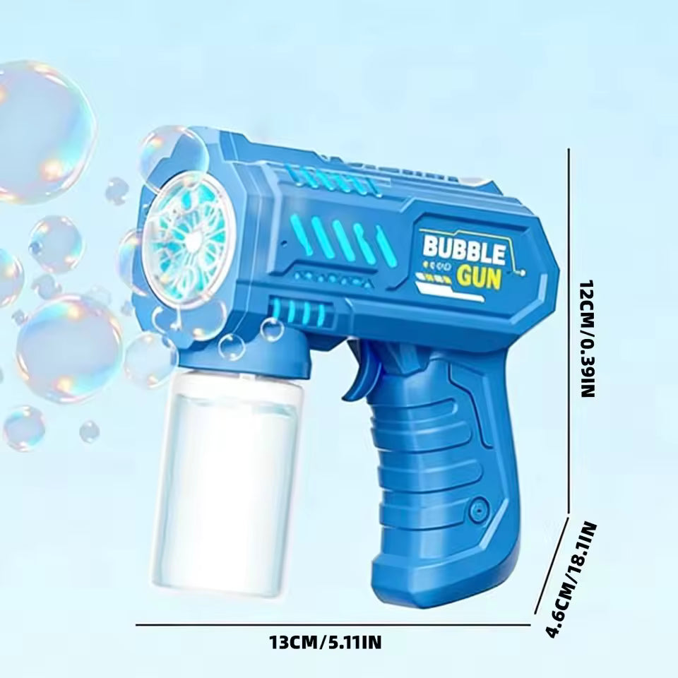 Automatic Rocket Bubble Gun – Fun Outdoor Bubble Blower Toy for Kids