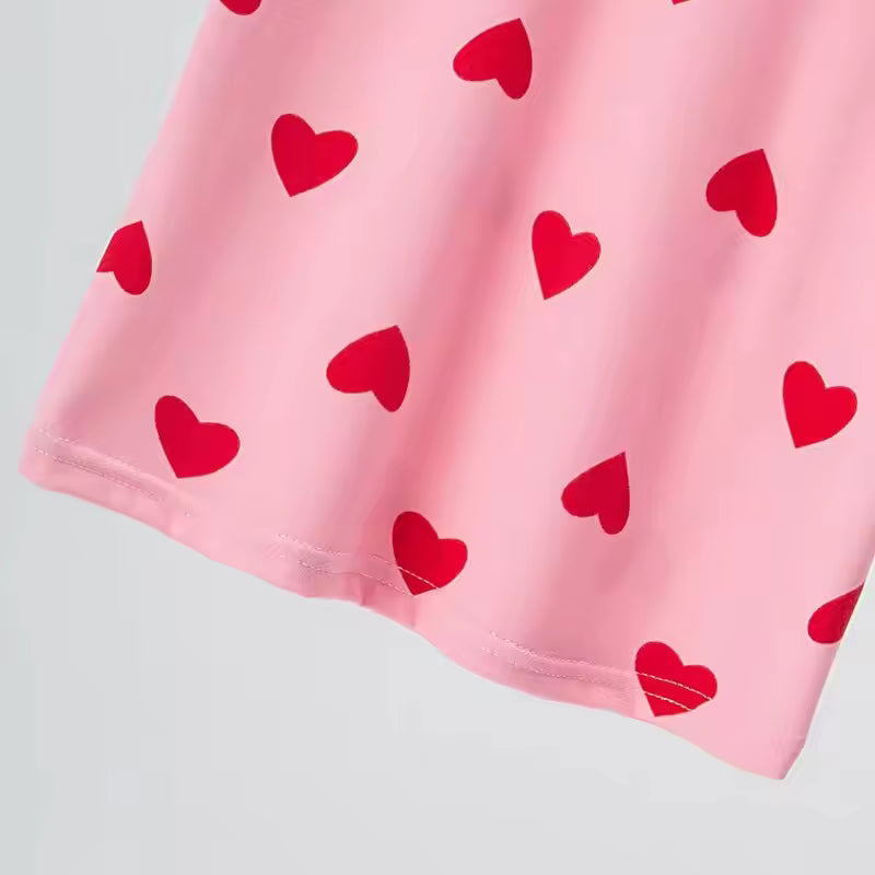 Girls Summer 3-Piece Pajama Set