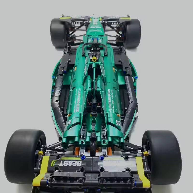 1:8 AMR25 Technic Sports Car Building Block Set – 1912 Pieces