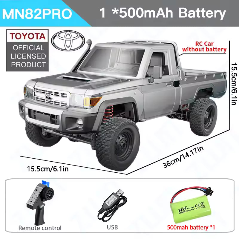 1:12 MN82S 4WD RC Off-Road Pickup Truck