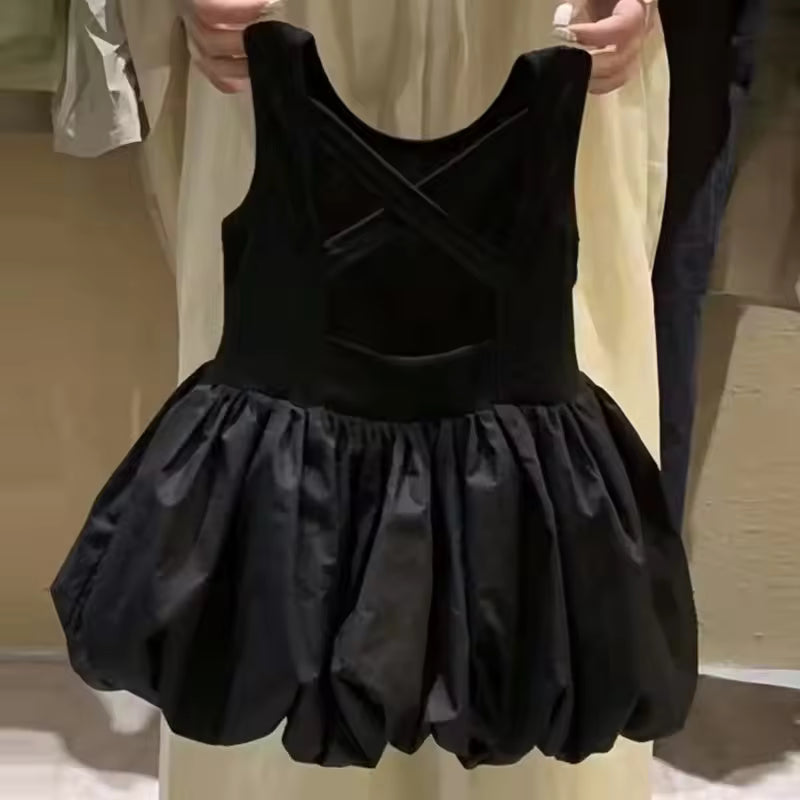 Girls Cotton Ruffle Summer Dress
