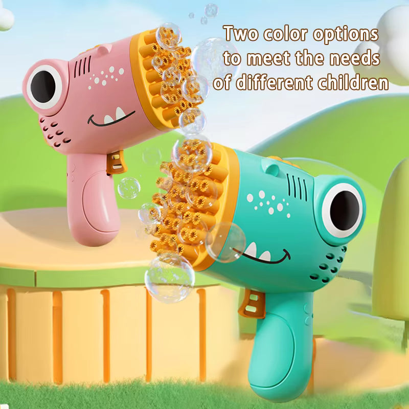 Dinosaur Bubble Machine Gun