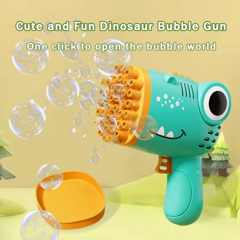 Dinosaur Bubble Machine Gun