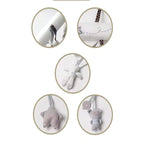 Baby Rabbit Plush Stroller Toy
