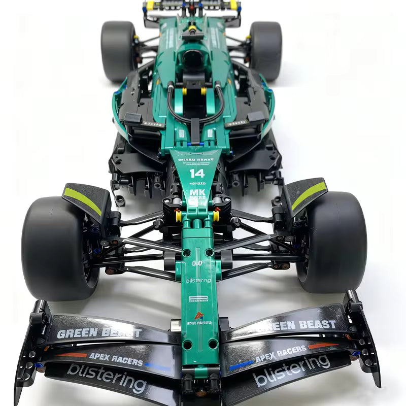 1:8 AMR25 Technic Sports Car Building Block Set – 1912 Pieces
