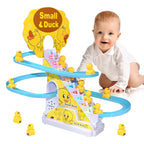 Electric Duck Climbing Track Toy