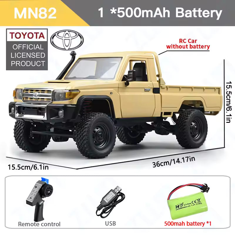 1:12 MN82S 4WD RC Off-Road Pickup Truck