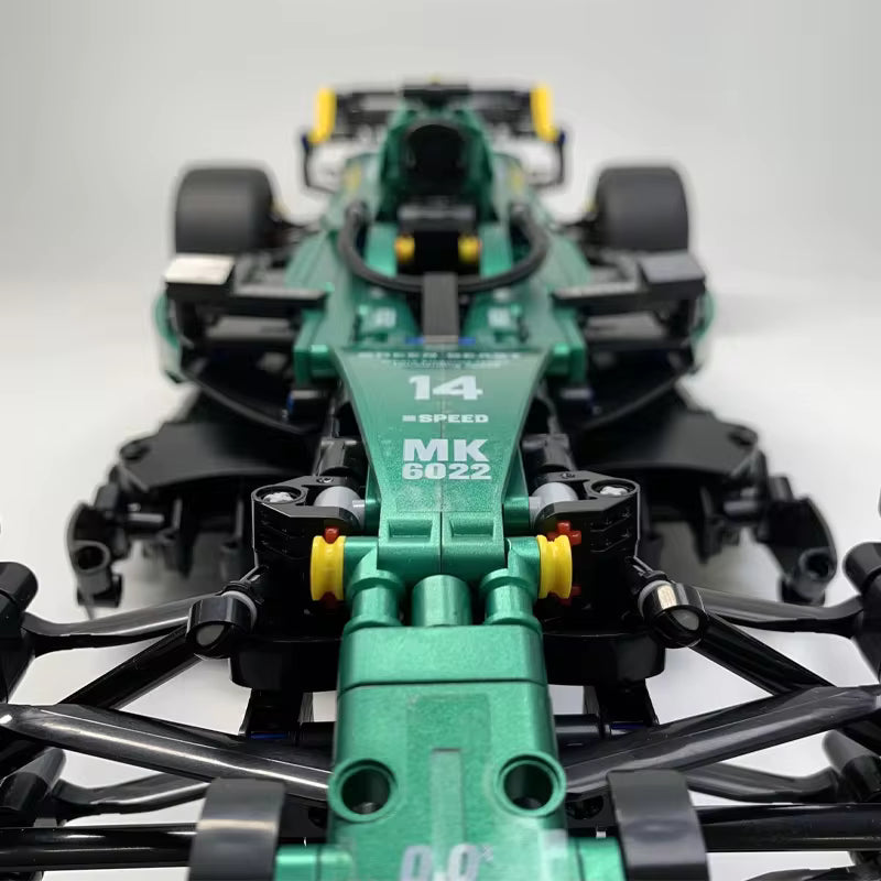 1:8 AMR25 Technic Sports Car Building Block Set – 1912 Pieces