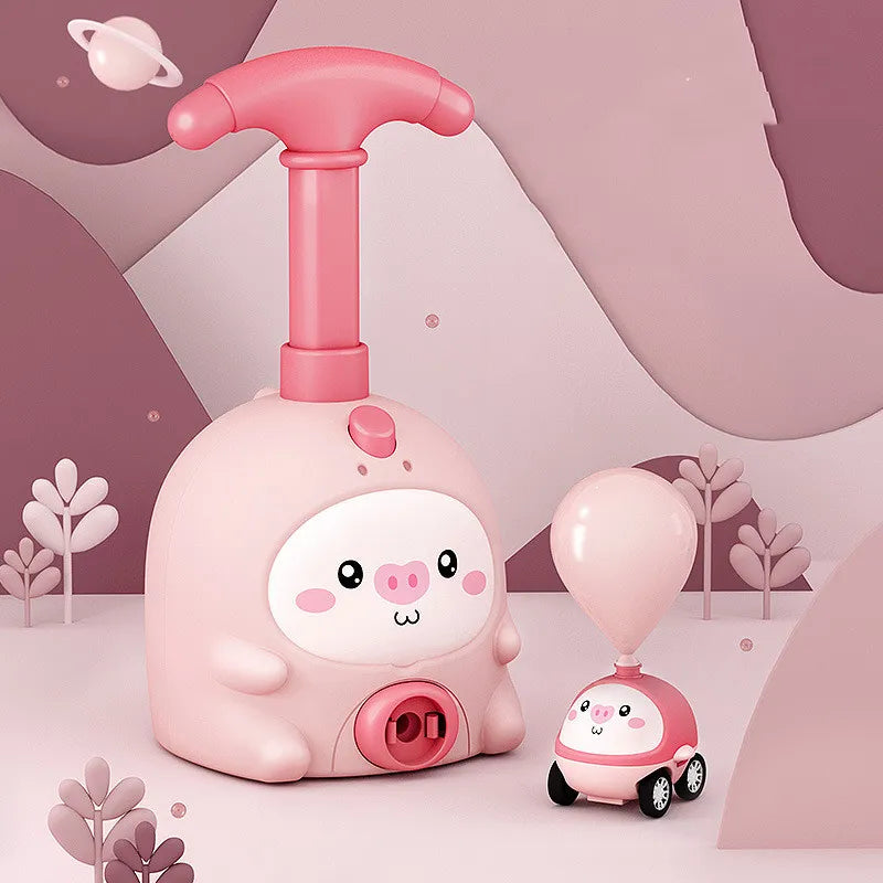 Air-Powered Balloon Car Toy
